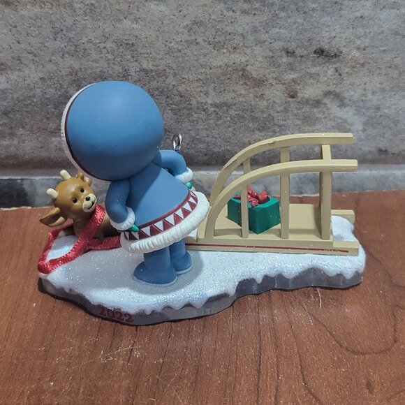 Hallmark Christmas Ornament Frosty Friends Frosty Reindeer Pal 2022 - Picture 11 of 12